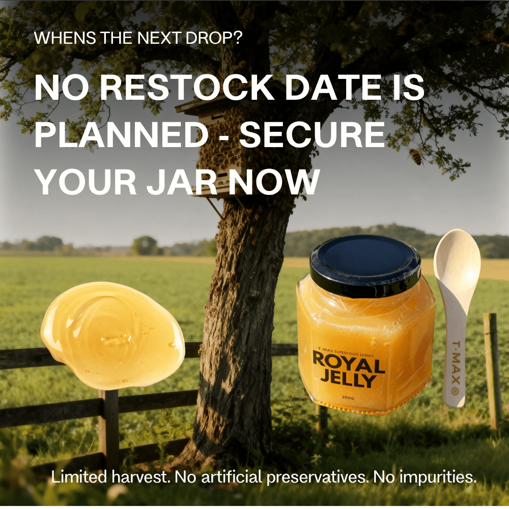 T - MAX Royal Jelly - Limited Edition Superfood - T - MAX