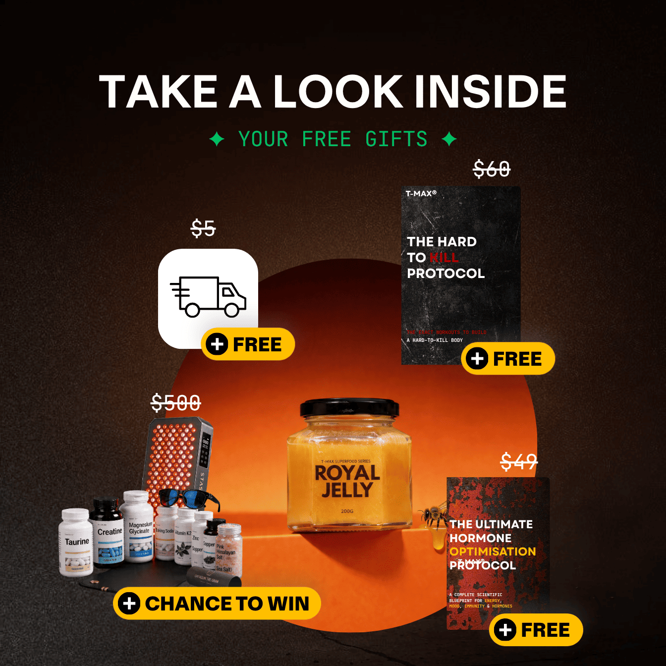 T - MAX Royal Jelly - Limited Edition Superfood - T - MAX